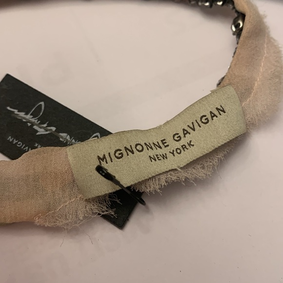 Mignonne Gavigan Charlotte Chiffon Collar 17 total inches new with tags - Picture 5 of 5